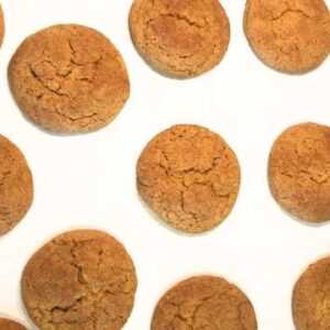 classic snickerdoodles on a baking sheet